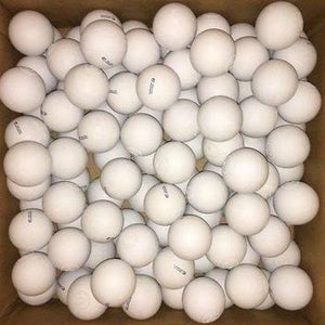 10 Pack Of White Lacrosse Balls! 7$