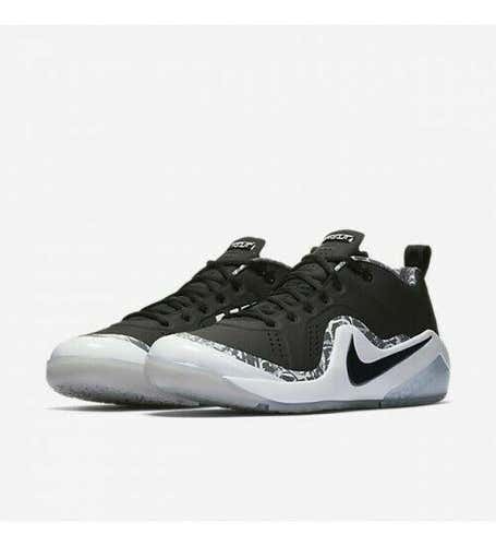 Nike Force Zoom Trout 4 Turf sz 12 Black White Camo 917838 001 Baseball Trainer