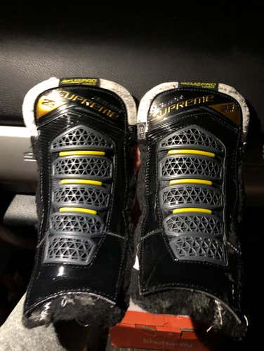 Used 2x Bauer 2s Pro Hockey Skate Tongues Size 8d