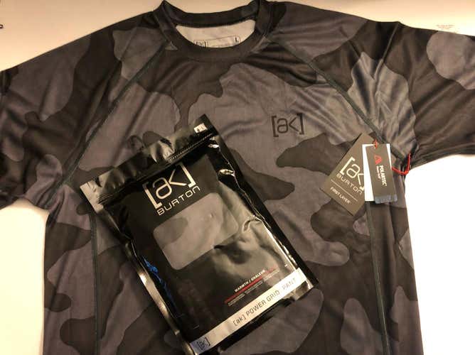 Burton AK First Layer (L) Shirt & Pant