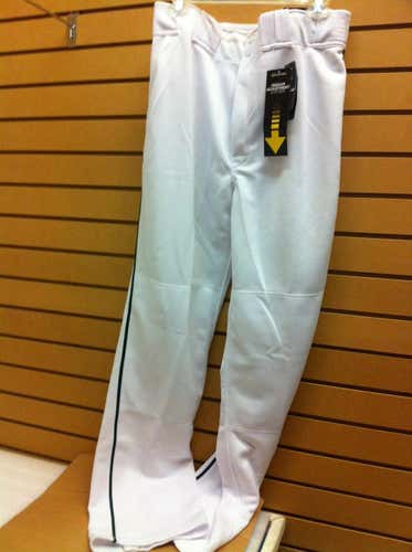 Easton Quantum Pro BB Pants White/Forest Green Piping Adult XLarge MAKE OFFERS