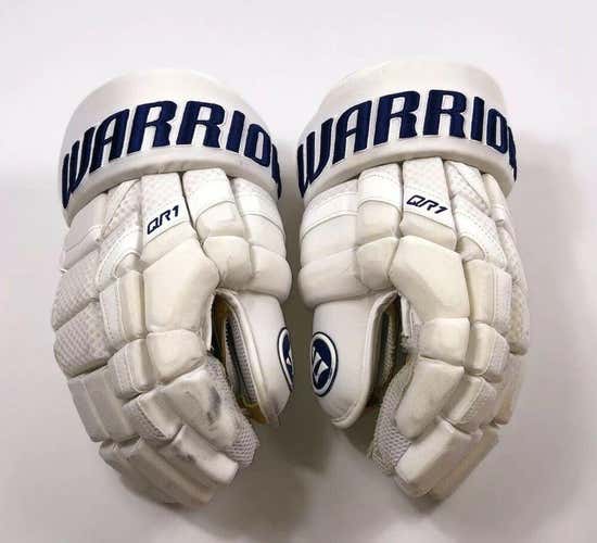 Pro Stock Pro Return 14” Warrior QR1 Gloves Toronto Maple Leafs Stadium Series