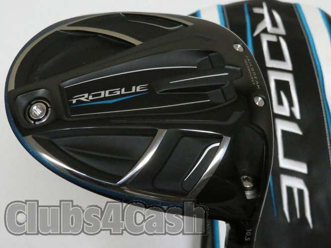 Callaway Rogue Driver 10.5* Aldila Synergy 50-R Regular Flex +Cover .. NEW #34454