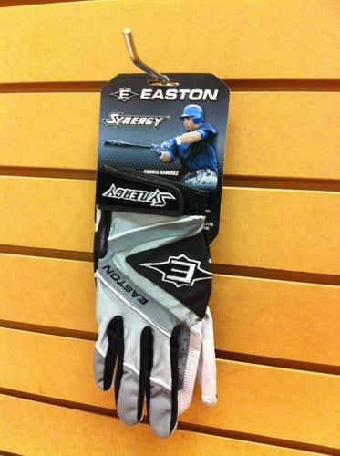 Easton Synergy II Batting Gloves Adult Large Black