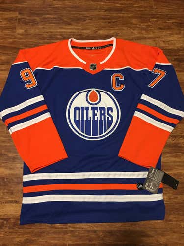 BRAND NEW - Connor McDavid Adidas Replica Jersey