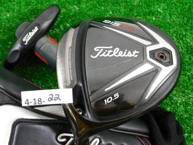 Titleist 915D2 10.5* Left Hand Driver Diamana S+ 60 Stiff Graphite w HC & Tool(Firm Price.No Trades)
