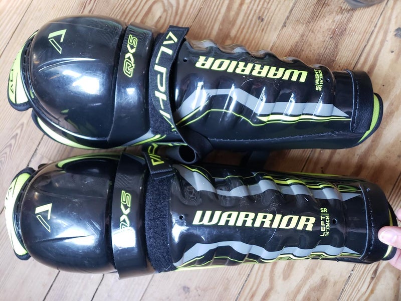 Warrior Alpha QX5 Shin Pads Suze 14"