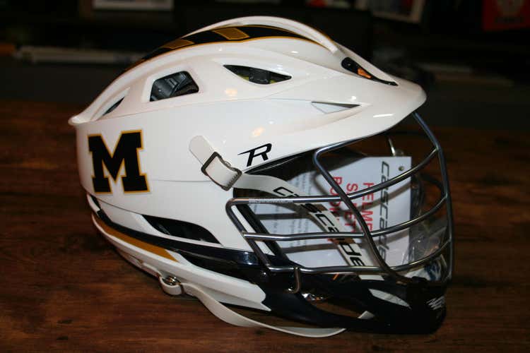 BRAND NEW UNIVERSITY OF MICHIGAN PRACTICE HELMET