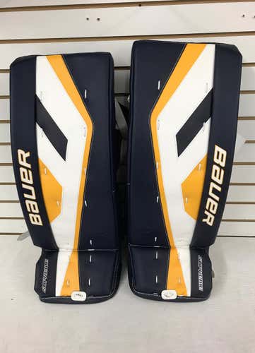 Bauer Supreme One.7 Hockey Goalie Leg Pads Junior 30” + 1” New
