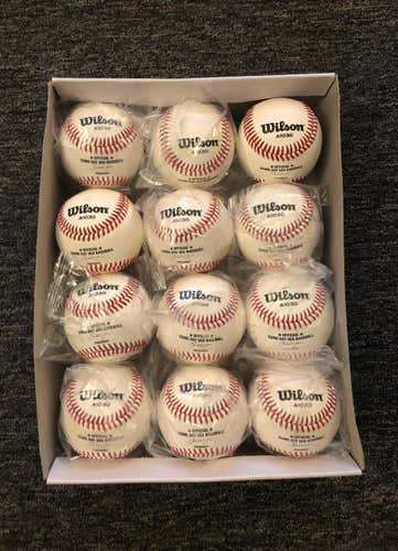 Wilson A1030 Baseballs (Dozen)