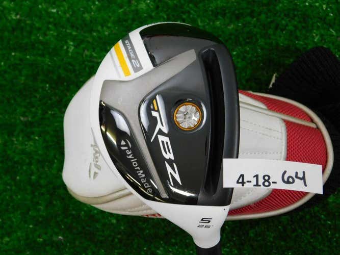 TaylorMade RBZ Stage 2 25* Womens 5 Hybrid 45g Ladies Graphite w AeroBurnerHC (Firm Price.No Trades)