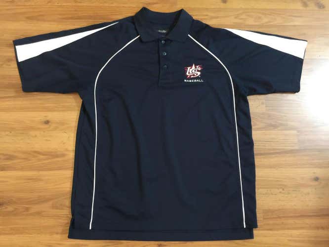 USA Baseball MLB SUPER AWESOME Size Large Polo Golf Shirt!