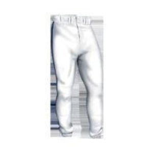 Easton Adult Pro Pants w/Piping XL WHITE/NVY Piping