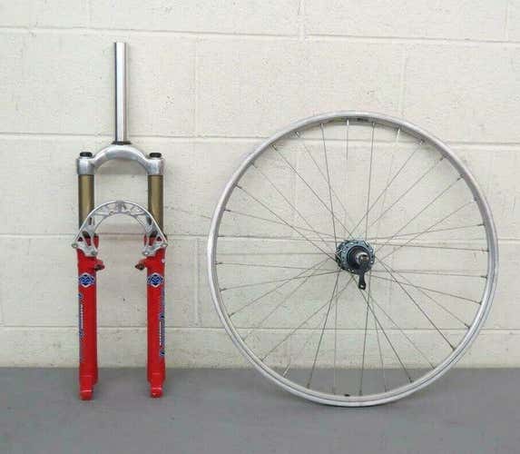 Marzocchi Bomber QR20 26" Mountain Suspension Fork w/Mavic 221 Rim & QR20 Hub
