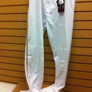 Easton Quantum Pro BB Pants White/Red Piping Adult XXL MAKE OFFERS