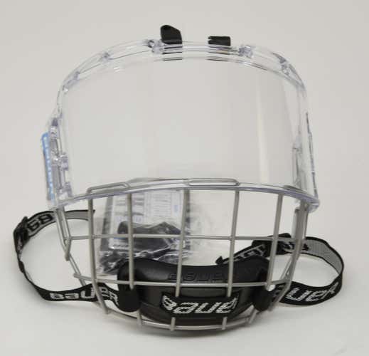 Bauer Hockey Hybrid Certified Shield Model Number 1043035 Excellent Condition