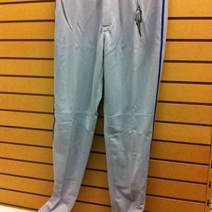 Easton Adult Pro Pants w/Piping SM WHITE/ROYAL BLUE MAKE OFFERS