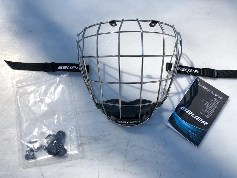 NEW IMS 9.0 Cage Shield Facemask Large Silver Grey