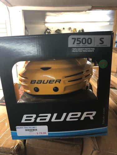 Bauer 7500 Helmet Only Adult SM (yellow)