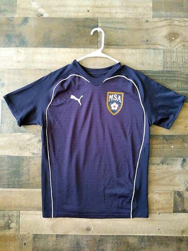 Puma MSA GUNNERS Soccer Player Worn Black #3 Polyester Jersey