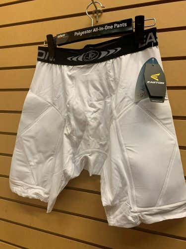 Easton Sliding Shorts Padded Extra Protection Adult Large White  MAKE OFFERS