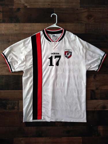 Adidas NCAA College UNIVERSITY TAMPA SPARTANS Player Worn #17 Polyester Embroidered Soccer Jersey