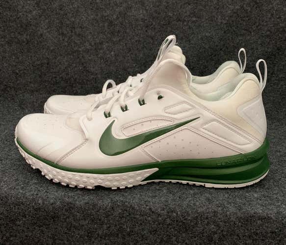 Nike Alpha Huarache Turf Baseball Trainer Shoes Green White AH7575-131 Size 11.5