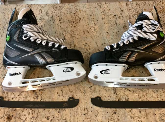 New Rbk  20K Skates JR 4.0 EE + BLACK STEP STEEL