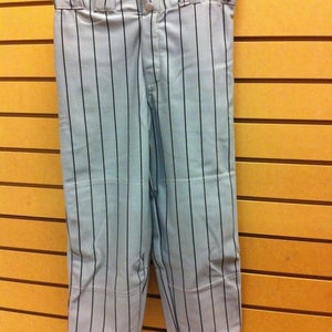 Champro Baseball Pants Grey/Black Pinstripes Youth XLarge MAKE OFFERS