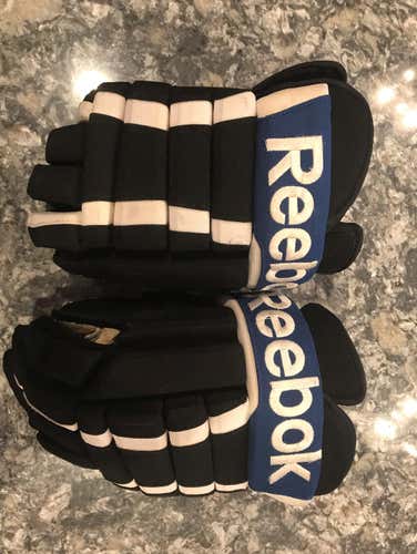 13” Reebok Pro 4 Roll Gloves, Navy, White, Black