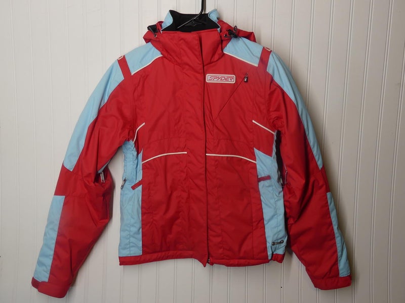 New Spyder Pink/Blue Ladies' Jacket (Size 4)