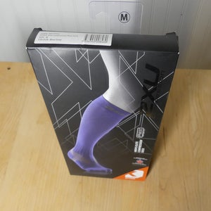 New 2XU Elite Compression Socks (Purple/Grey) Medium