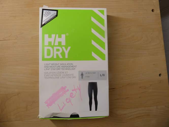 New Helly Hansen Dry Fly Base Layer Pant (Large)