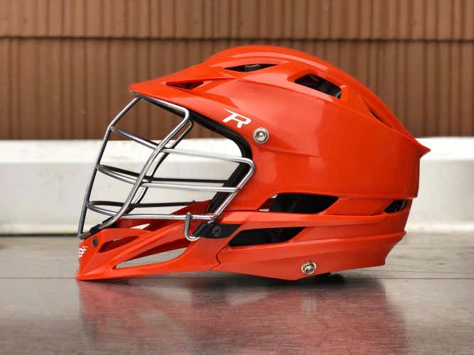 Orange Cascade R Helmet (EXCELLENT CONDITION)