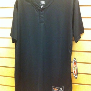 Eastin Skinz 2 Button Shirt Adult Small Black