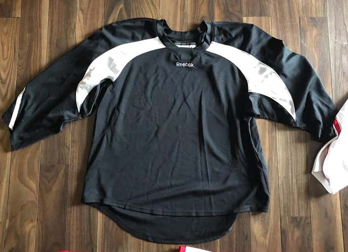 Goalie Cut Reebok Practice Jersey - Black