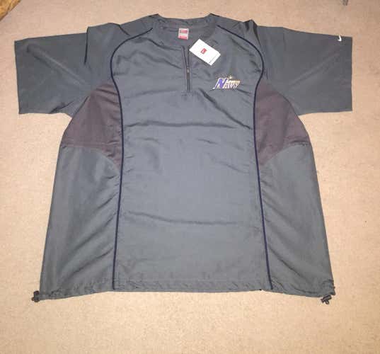 Naval Academy Lacrosse Team Issued New Nike Short Sleeve Jacket XXL