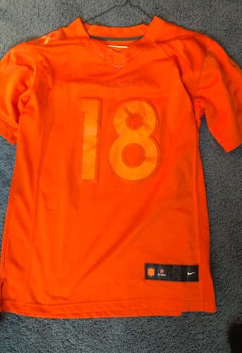 Denver Broncos Peyton Manning Full Orange Jersey