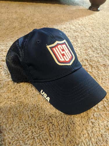 2016 World Cup of Hockey Team USA Adidas hat S/M