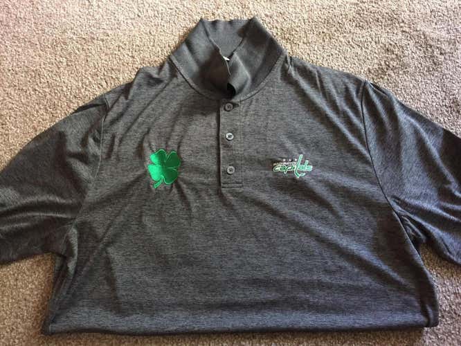 Fanatics Washington Capitals  St Paddy Polo