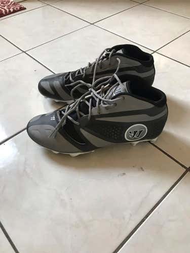 Lightly Used Warrior Lacrosse Cleats Mens Size 9.5