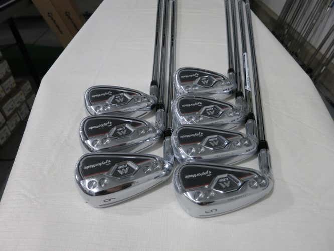 TaylorMade 2018 M CGB Iron Set MCGB - 5-PW, AW - NS Pro 840 Regular Steel - NEW - LH