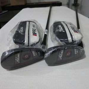 Adams Pro Mini 2 & 3 Hybrid Set - 18* - 20* - Regular Graphite - NEW - LH