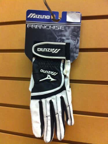 Mizuno Franchise Batting Gloves Youth Small Black