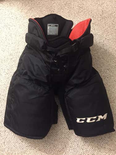 CCM HP45  Senior Pro Stock Pants Size L+1 Colorado Avalanche