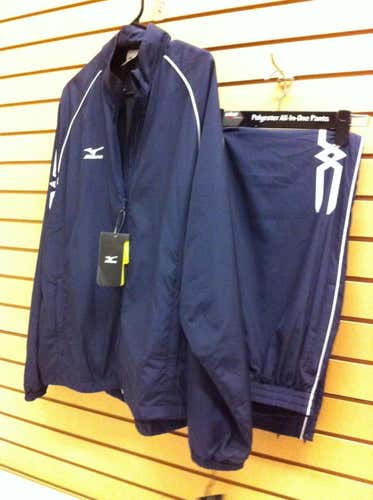 Mizuno Team Light Baseball warm-ups Adult Medium Navy MAKE OFFERS