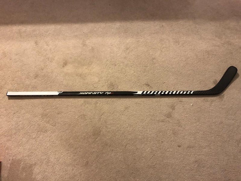 New Warrior Dynasty AX1 Lefty Senior, W88 Zetterburg Curve, 63", 463g, 100 flex