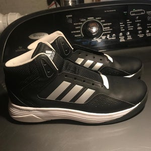 Adidas Black Basketball Shoes **no Laces Size 7
