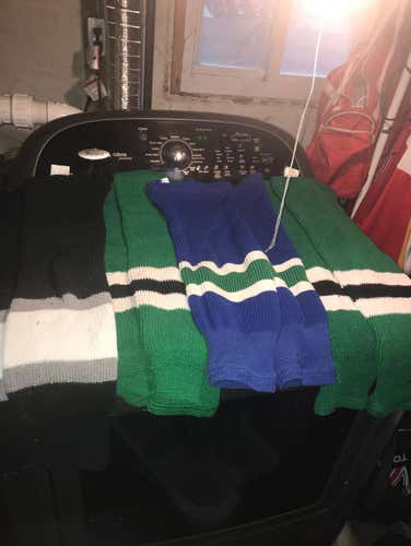 Knit Hockey Socks Sold In Bundles Or Individually