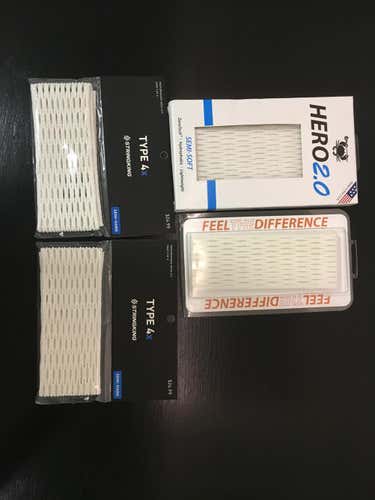 Bunch of Lacrosse Mesh